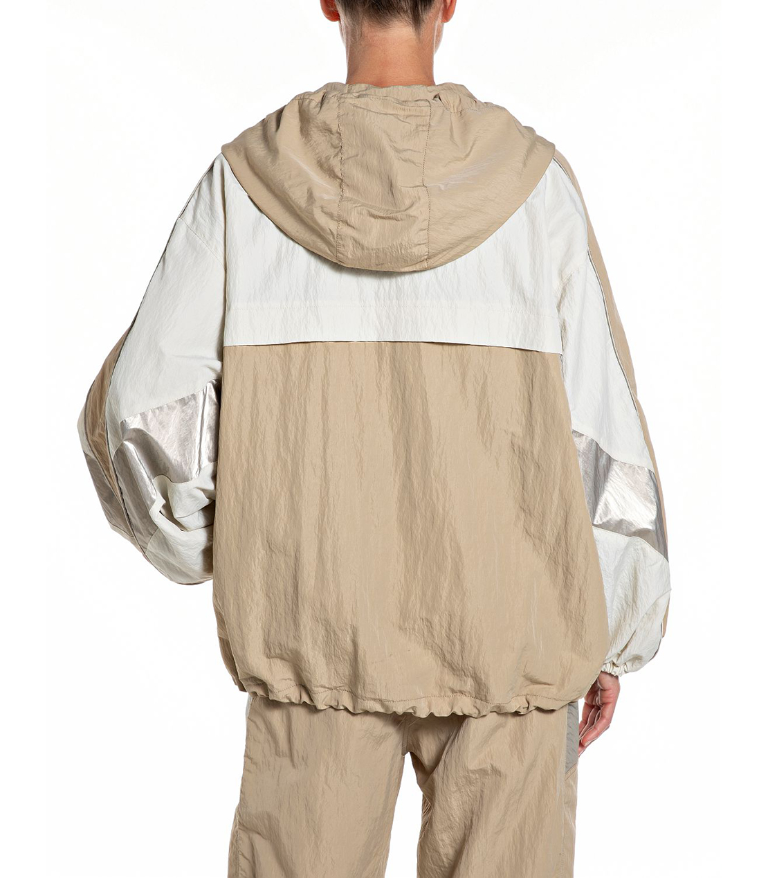 オーバーサイズナイロンジャケット 詳細画像 ベージュ 2